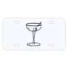 Personalized 3 X 6 Heavy Duty Plastic License Plate Thumbnail