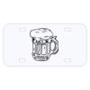 Personalized 3 X 6 Heavy Duty Plastic License Plate Thumbnail