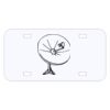 Personalized 3 X 6 Heavy Duty Plastic License Plate Thumbnail