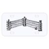 Personalized 3 X 6 Heavy Duty Plastic License Plate Thumbnail
