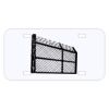 Personalized 3 X 6 Heavy Duty Plastic License Plate Thumbnail