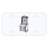 Personalized 3 X 6 Heavy Duty Acrylic / Plastic License Plate Thumbnail