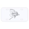 Personalized 3 X 6 Heavy Duty Plastic License Plate Thumbnail