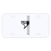 Personalized 3 X 6 Heavy Duty Plastic License Plate Thumbnail