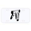Personalized 3 X 6 Heavy Duty Plastic License Plate Thumbnail