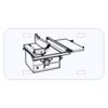 Personalized 3 X 6 Heavy Duty Acrylic / Plastic License Plate Thumbnail