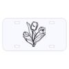 Personalized 3 X 6 Heavy Duty Acrylic / Plastic License Plate Thumbnail