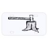 Personalized 3 X 6 Heavy Duty Plastic License Plate Thumbnail