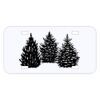 Personalized 3 X 6 Heavy Duty Acrylic / Plastic License Plate Thumbnail