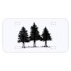 Personalized 3 X 6 Heavy Duty Plastic License Plate Thumbnail