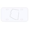 Personalized 3 X 6 Heavy Duty Plastic License Plate Thumbnail
