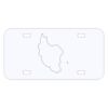 Personalized 3 X 6 Heavy Duty Plastic License Plate Thumbnail