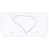 Personalized 3 X 6 Heavy Duty Plastic License Plate Thumbnail