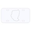 Personalized 3 X 6 Heavy Duty Plastic License Plate Thumbnail