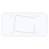 Personalized 3 X 6 Heavy Duty Acrylic / Plastic License Plate Thumbnail