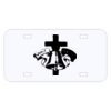 Personalized 3 X 6 Heavy Duty Plastic License Plate Thumbnail