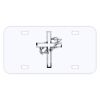 Personalized 3 X 6 Heavy Duty Acrylic / Plastic License Plate Thumbnail