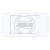 Personalized 3 X 6 Heavy Duty Plastic License Plate Thumbnail
