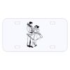 Personalized 3 X 6 Heavy Duty Acrylic / Plastic License Plate Thumbnail