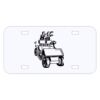 Personalized 3 X 6 Heavy Duty Acrylic / Plastic License Plate Thumbnail