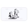 Personalized 3 X 6 Heavy Duty Plastic License Plate Thumbnail