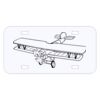 Personalized 3 X 6 Heavy Duty Acrylic / Plastic License Plate Thumbnail