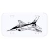Personalized 3 X 6 Heavy Duty Acrylic / Plastic License Plate Thumbnail