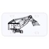 Personalized 3 X 6 Heavy Duty Plastic License Plate Thumbnail
