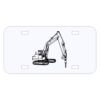 Personalized 3 X 6 Heavy Duty Acrylic / Plastic License Plate Thumbnail