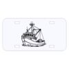 Personalized 3 X 6 Heavy Duty Acrylic / Plastic License Plate Thumbnail