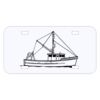Personalized 3 X 6 Heavy Duty Acrylic / Plastic License Plate Thumbnail