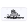Personalized 3 X 6 Heavy Duty Plastic License Plate Thumbnail