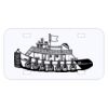 Personalized 3 X 6 Heavy Duty Plastic License Plate Thumbnail