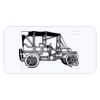 Personalized 3 X 6 Heavy Duty Plastic License Plate Thumbnail