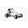 Personalized 3 X 6 Heavy Duty Plastic License Plate Thumbnail