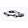Personalized 3 X 6 Heavy Duty Plastic License Plate Thumbnail