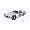 Personalized 3 X 6 Heavy Duty Plastic License Plate Thumbnail