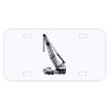 Personalized 3 X 6 Heavy Duty Acrylic / Plastic License Plate Thumbnail