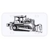 Personalized 3 X 6 Heavy Duty Plastic License Plate Thumbnail