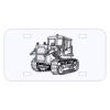 Personalized 3 X 6 Heavy Duty Plastic License Plate Thumbnail