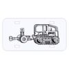 Personalized 3 X 6 Heavy Duty Plastic License Plate Thumbnail