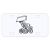 Personalized 3 X 6 Heavy Duty Acrylic / Plastic License Plate Thumbnail