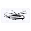 Personalized 3 X 6 Heavy Duty Acrylic / Plastic License Plate Thumbnail