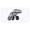 Personalized 3 X 6 Heavy Duty Plastic License Plate Thumbnail