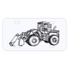 Personalized 3 X 6 Heavy Duty Plastic License Plate Thumbnail