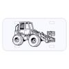 Personalized 3 X 6 Heavy Duty Plastic License Plate Thumbnail