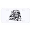 Personalized 3 X 6 Heavy Duty Plastic License Plate Thumbnail