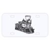 Personalized 3 X 6 Heavy Duty Plastic License Plate Thumbnail