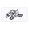 Personalized 3 X 6 Heavy Duty Plastic License Plate Thumbnail
