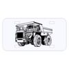 Personalized 3 X 6 Heavy Duty Plastic License Plate Thumbnail